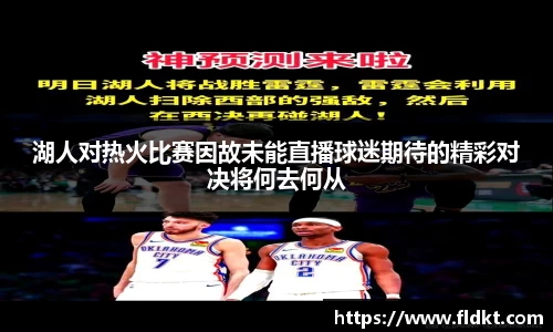 湖人对热火比赛因故未能直播球迷期待的精彩对决将何去何从