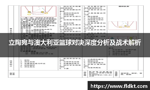 立陶宛与澳大利亚篮球对决深度分析及战术解析