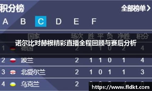 诺尔比对赫根精彩直播全程回顾与赛后分析